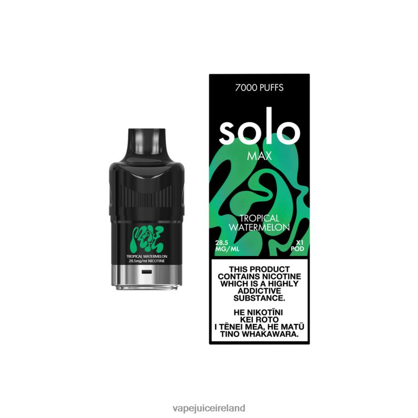 Vape Flavours - Solo MAX Pod Tropical Watermelon 8F4B4N82