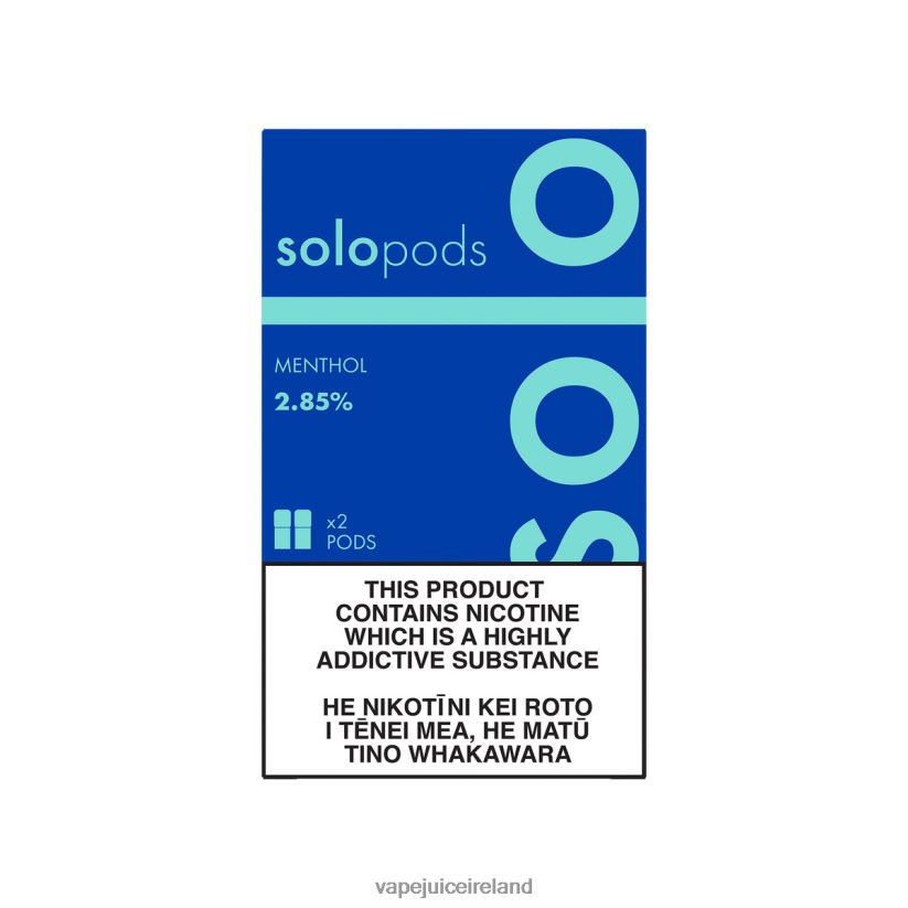 Vape Ireland - Solo Replacement Pod 2-Pack Menthol 8F4B4N51