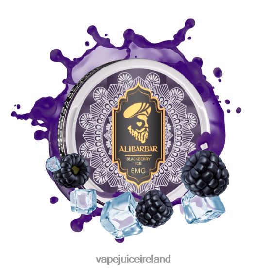 Vape Juice - Alibarbar Nicotine Pouches Blackberry Ice TDT4160