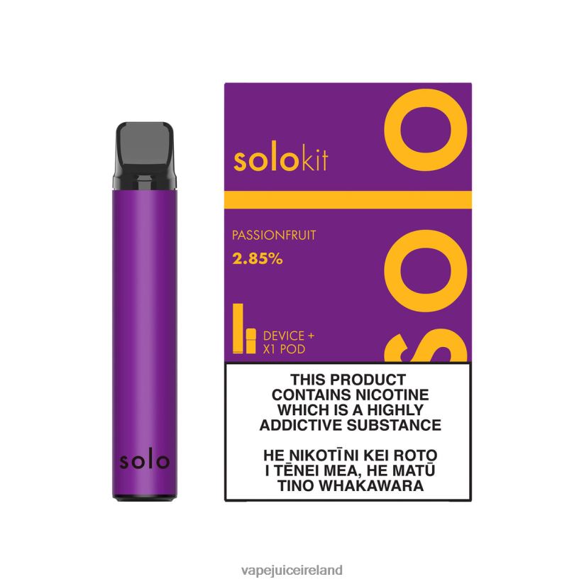 Vape Flavours - Solo Pod Kit Passionfruit 8F4B4N42