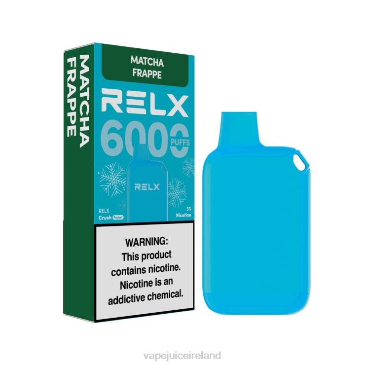 Vape Flavours - RELX Crush Pocket 6000 Icy Matcha Frappe 28D8617
