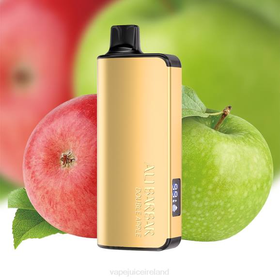 Vape Juice - Alibarbar Ingot 9000 Disposable Vape Double Apple TDT428