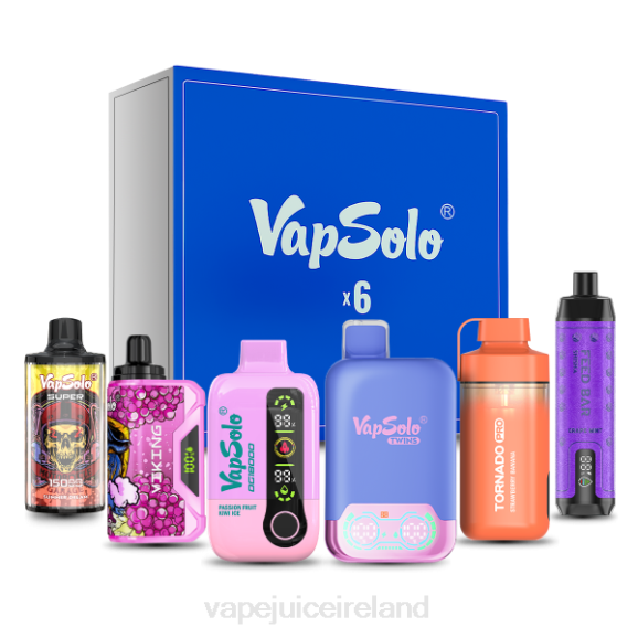 Vape Pods Ireland - Vapsolo Surprise Box Set Random Flavors TDT4119