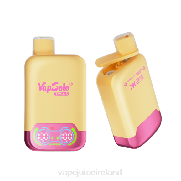 Vape Pods Ireland - Vapsolo TWINS Disposable Vape Watermelon Ice & Strawberry Mango TDT4129