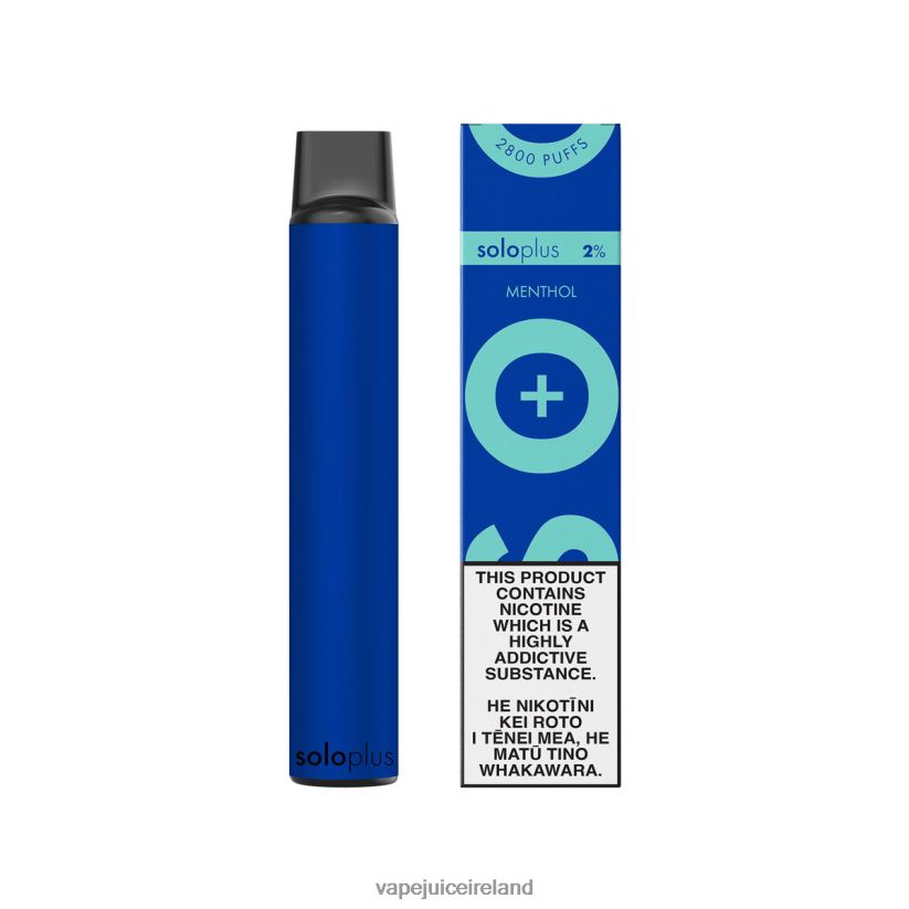 Vape Flavours - Solo Plus Disposable Vape Menthol 8F4B4N32