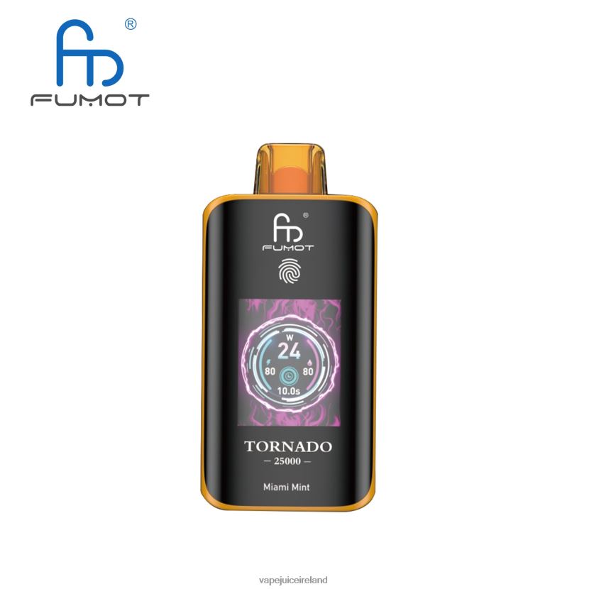 Vape Juice - Fumot Tornado 25000 Disposable Vape Miami Mint Z2L48B8