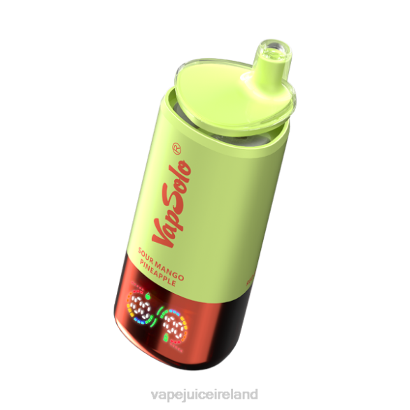 VapSolo Triple 30000 Puffs Strawberry Kiwi & Sour Mango Pineapple & Red Bull 6NDJ5 Vape Pod Kits -