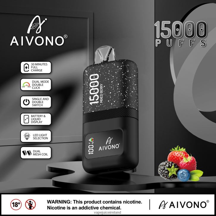 Vape Flavours - Aivono AIM magic 15000 Mixed Berry 6HX0T667