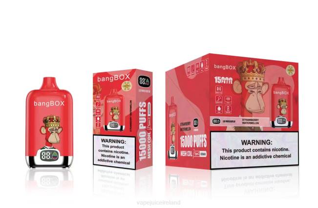 Vape Flavours - Bang Box 15000 Puffs Strawberry Watermelon 0PVR47