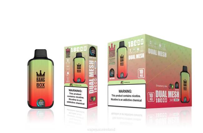 Vape Flavours - Bang Box 18000 puffs Strawberry Kiwi 0PVR92