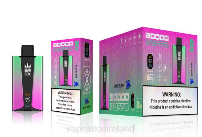 Vape Flavours - Bang Box 30000 Puffs Smart Screen Blue Burst 0PVR82