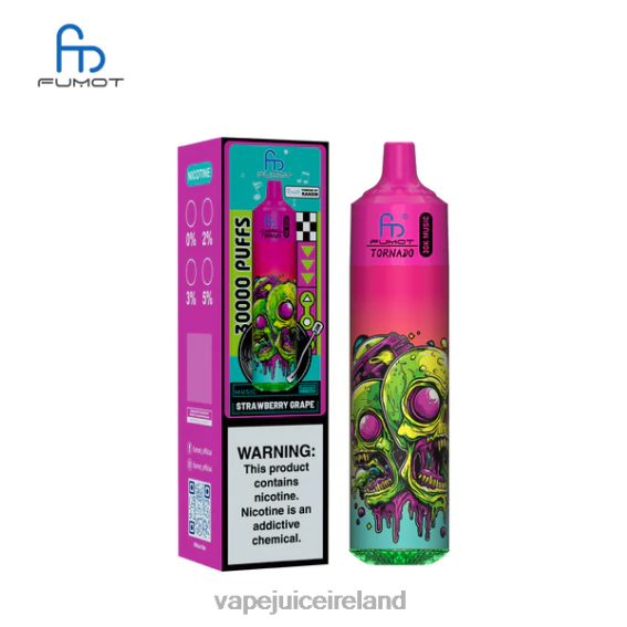 Vape Flavours - Fumot Tornado 30K Music Strawberry Grape 480TH27
