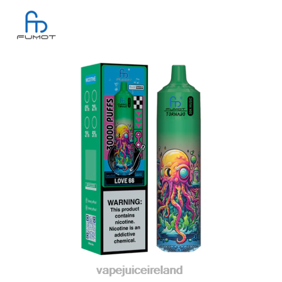 Vape Ireland - Fumot Tornado 30K Music Love 66 480TH16