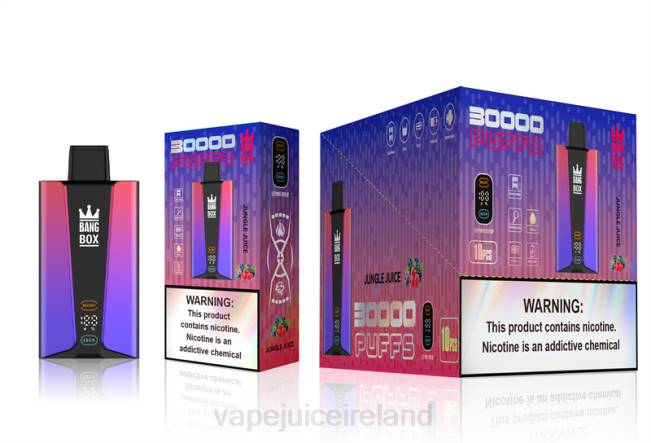 Vape Juice - Bang Box 30000 Puffs Smart Screen Jungle Juice 0PVR78