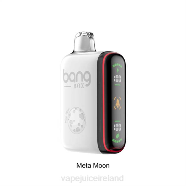 Vape Juice - Bang Box 9000-18000 Puffs Intelligent Power Display Meta Moon 0PVR33
