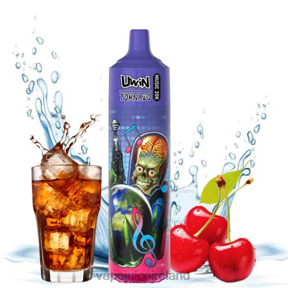 Vape Juice - UWIN CRYSTAL 35K DISPOSABLE VAPE Cherry Cola N2R8828