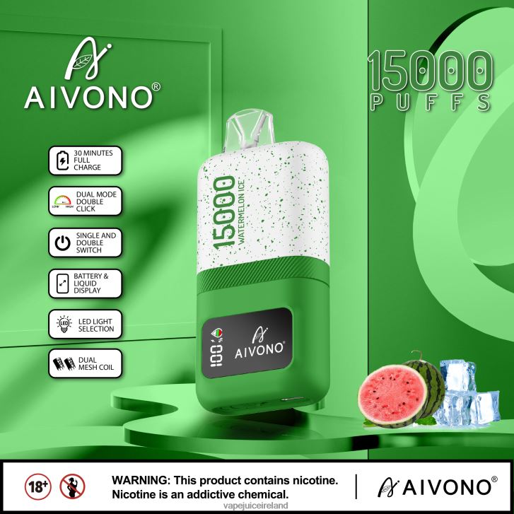 Vape Pod Kits - Aivono AIM magic 15000 Watermelon Ice 6HX0T670