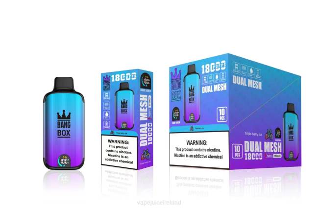 Vape Pod Kits - Bang Box 18000 puffs Triple Berry Ice 0PVR95