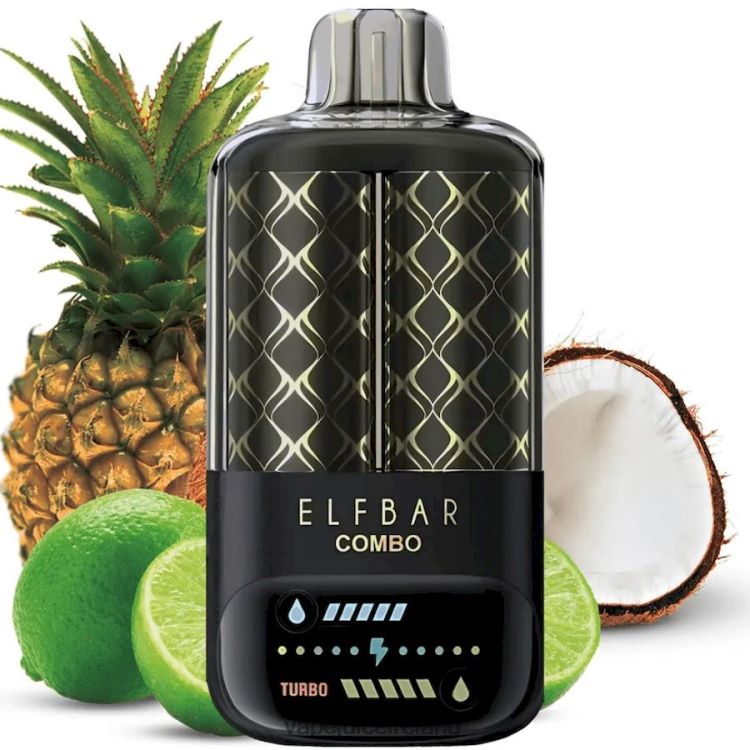 Vape Pod Kits - Elf Bar Combo 25000 Lime & Pineapple 462HH85