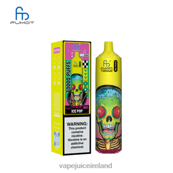 Vape Pod Kits - Fumot Tornado 30K Music Ice Pop 480TH15
