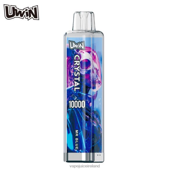 Vape Pod Kits - UWIN CRYSTAL 10000 DISPOSABLE VAPE Mr Blue N2R8815