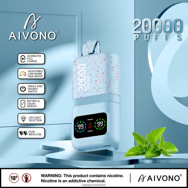 Vape Pods Ireland - Aivono AIM magic 20000 Cool Mint 6HX0T684