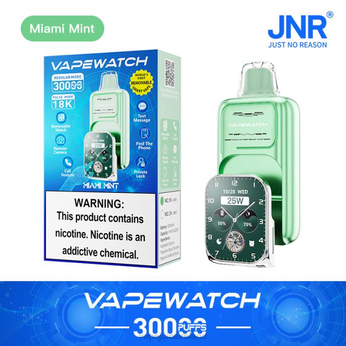 Vape juice - Miami Mint JNR Vape Watch D0N6E8