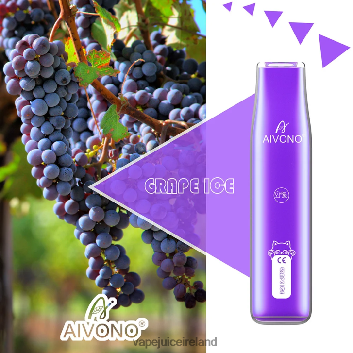Vape Flavours - Aivono AIM CAT 400 Grape Ice 6HX0T6337
