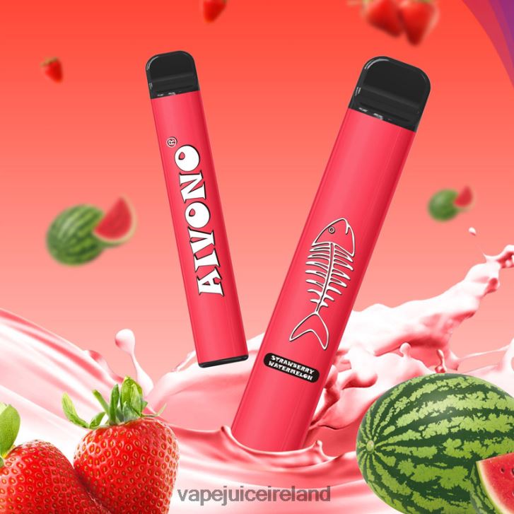 Vape Flavours - Aivono AIM FISHBONE 600 Strawberry Watermelon 6HX0T6282