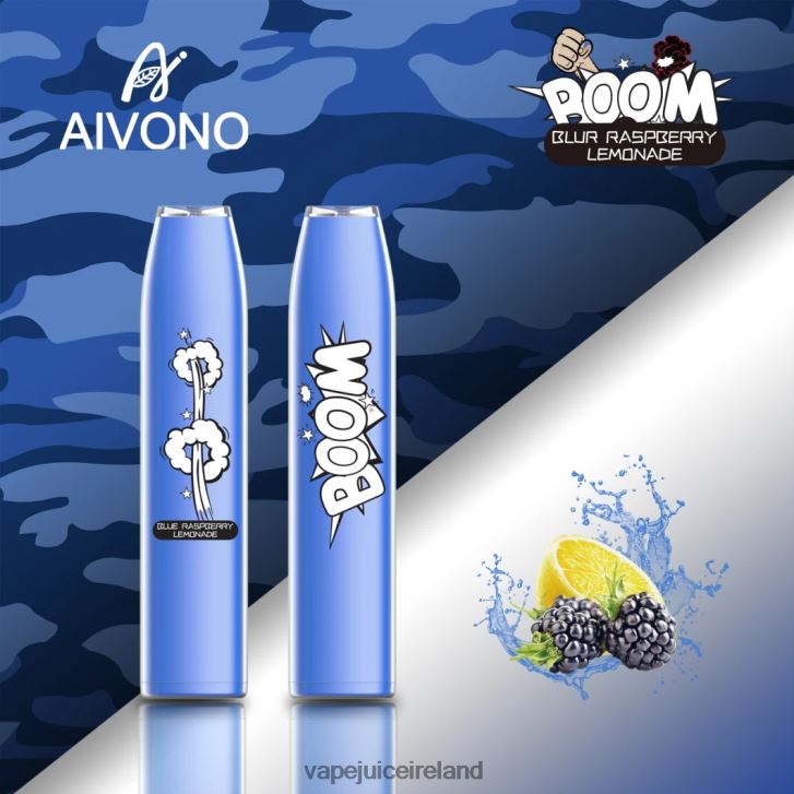 Vape Pod Kits - Aivono AIM BOOM 600 Blue Raspberry Lemonade 6HX0T6355