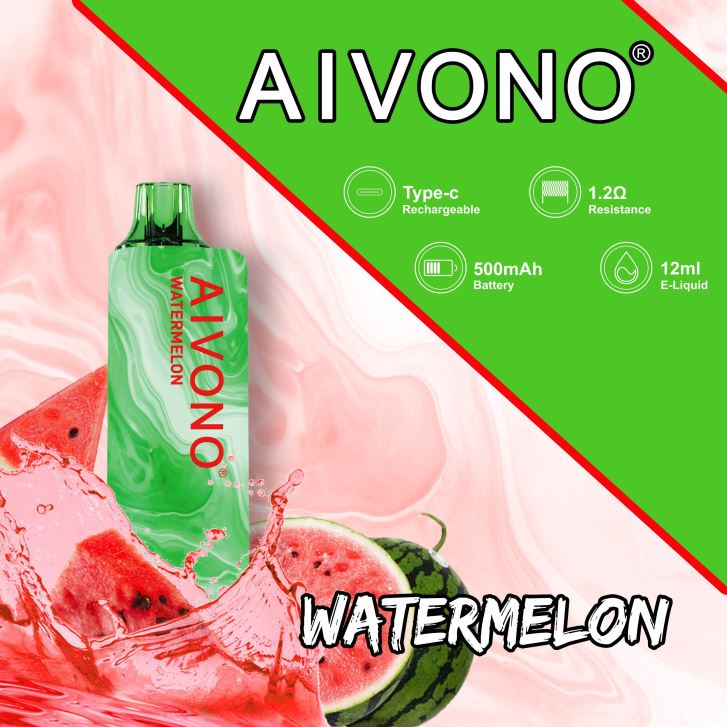 Vape Pod Kits - Aivono AIM GUN 7000 Watermelon 6HX0T6110