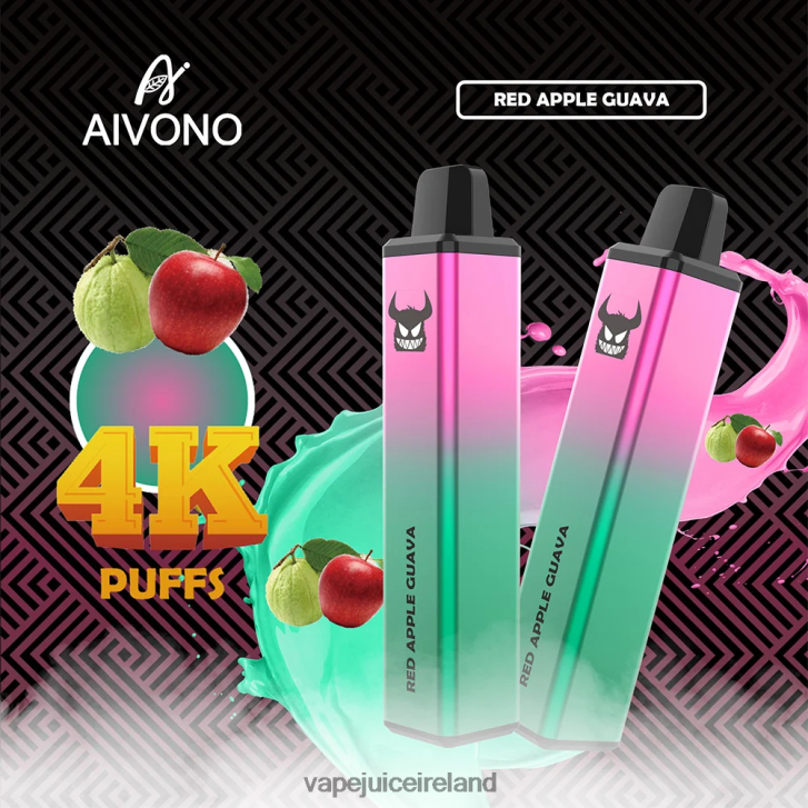 Vape Flavours - Aivono AIM FREAK 4000 Red Apple Guava 6HX0T6257