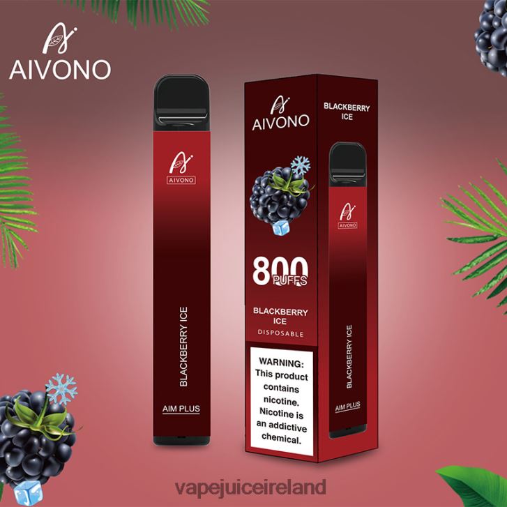 Vape Flavours - Aivono AIM PLUS 800 Blackberry Ice 6HX0T6172