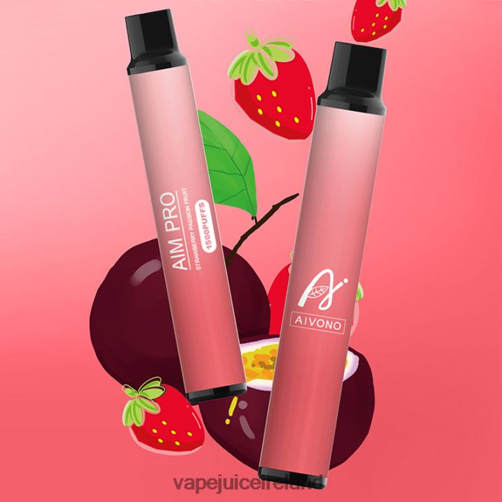 Vape Flavours - Aivono AIM PRO 1500 Strawberry Passion Fruit 6HX0T6162