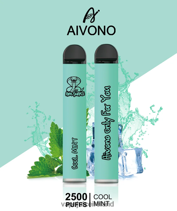 Vape Flavours - Aivono AIM SNAKE 2500 Cool Mint 6HX0T6302