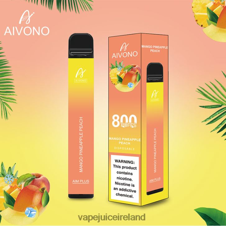 Vape Ireland - Aivono AIM PLUS 800 Mango Pineapple Peach 6HX0T6186