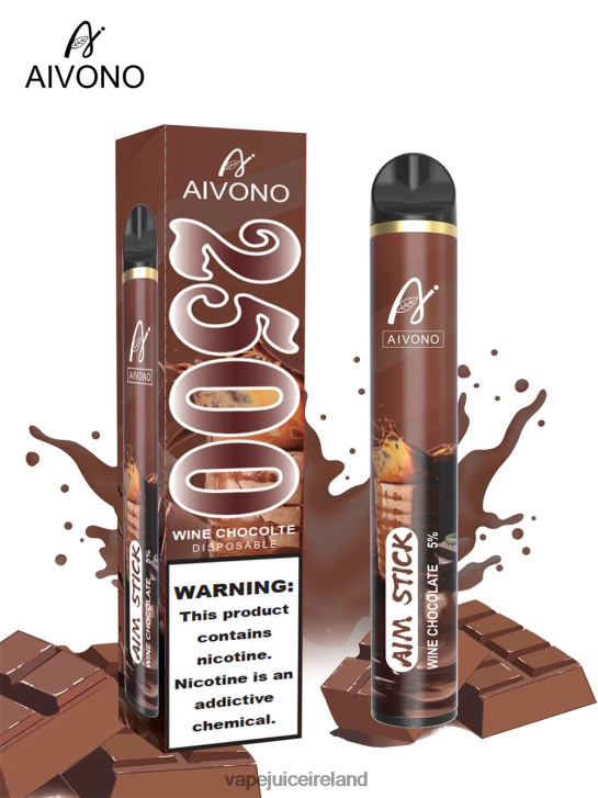 Vape Ireland - Aivono AIM STICK 2500 Wine Chocolate 6HX0T6156