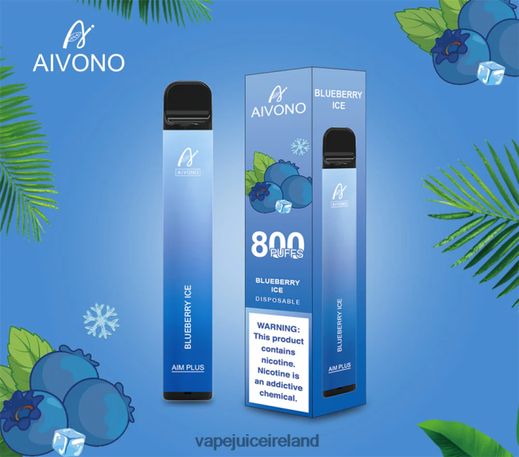 Vape Pod Kits - Aivono AIM PLUS 800 Blueberry Ice 6HX0T6175