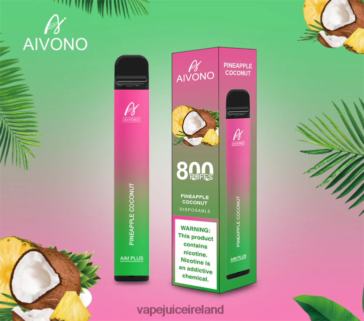 Vape Pod Kits - Aivono AIM PLUS 800 Pineapple Coconat 6HX0T6200