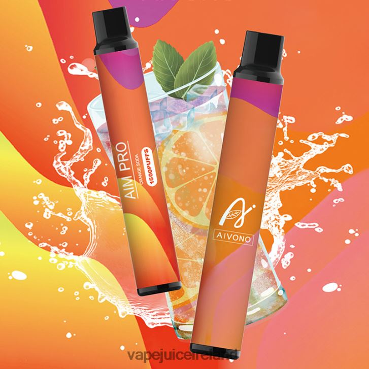 Vape Pod Kits - Aivono AIM PRO 1500 Orang Soda 6HX0T6165