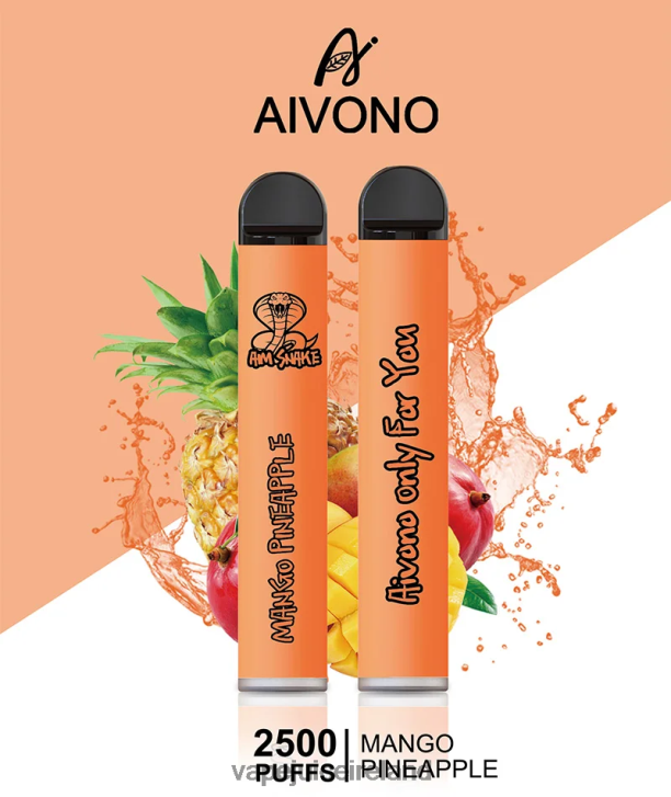 Vape Pod Kits - Aivono AIM SNAKE 2500 Mango Pineapple 6HX0T6310