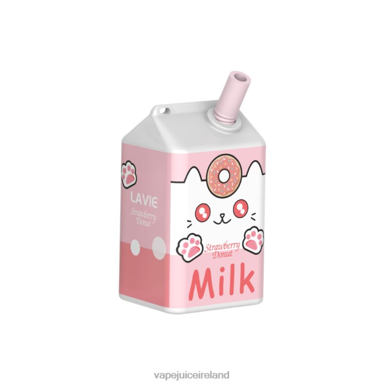 Vape Flavours - LAVIE MILK 7000 Puffs Strawberry Donut TVF2X177