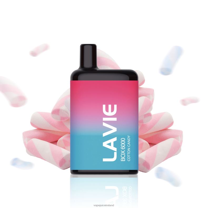 Vape Ireland - LAVIE BOX 6000 Puffs Cotton Candy TVF2X206