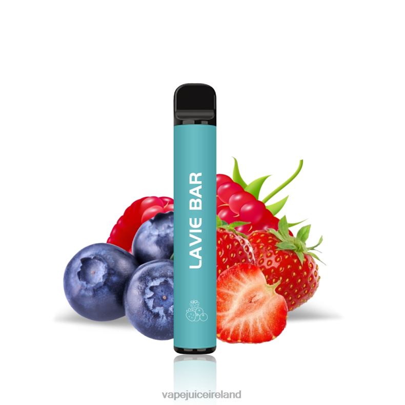 Vape Juice - LAVIE BAR 2% Version 800 Puffs Mix Berry TVF2X323