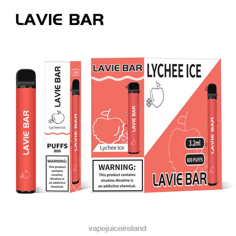 Vape Juice - LAVIE BAR 800 Puffs Lychee Ice TVF2X313