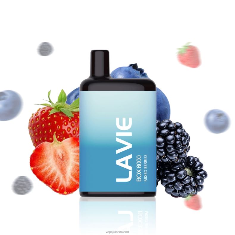 Vape Juice - LAVIE BOX 6000 Puffs Mixed Berries TVF2X203