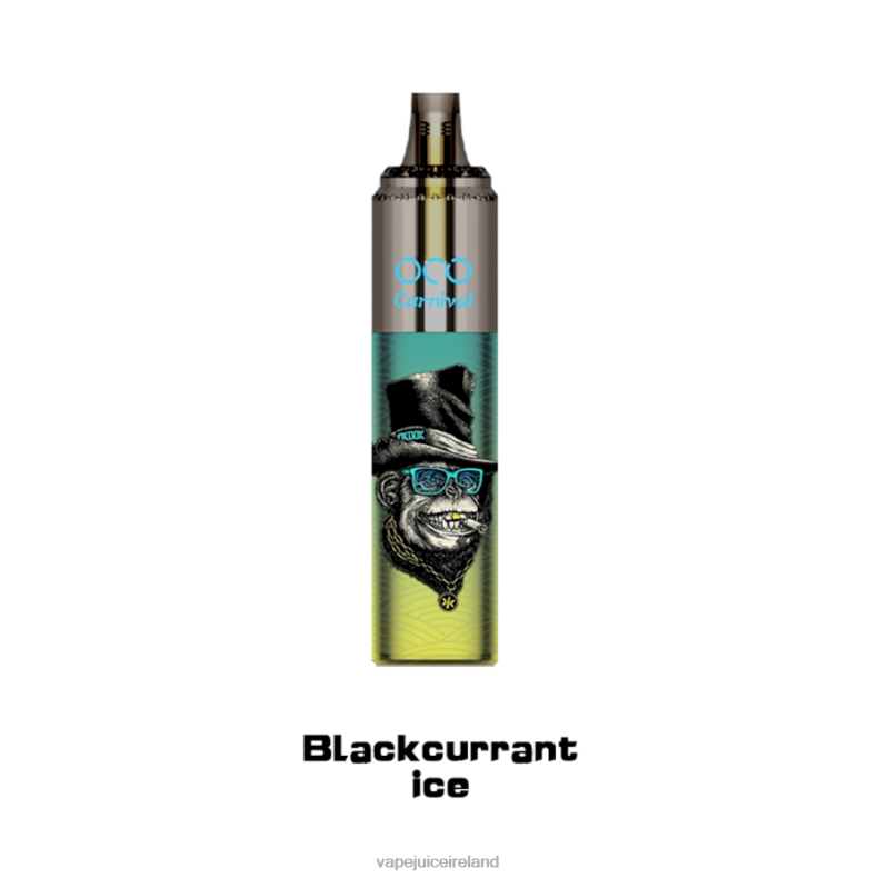 Vape Juice - LAVIE OCO Carnival 10000 Puffs Blackcurrant Ice TVF2X348