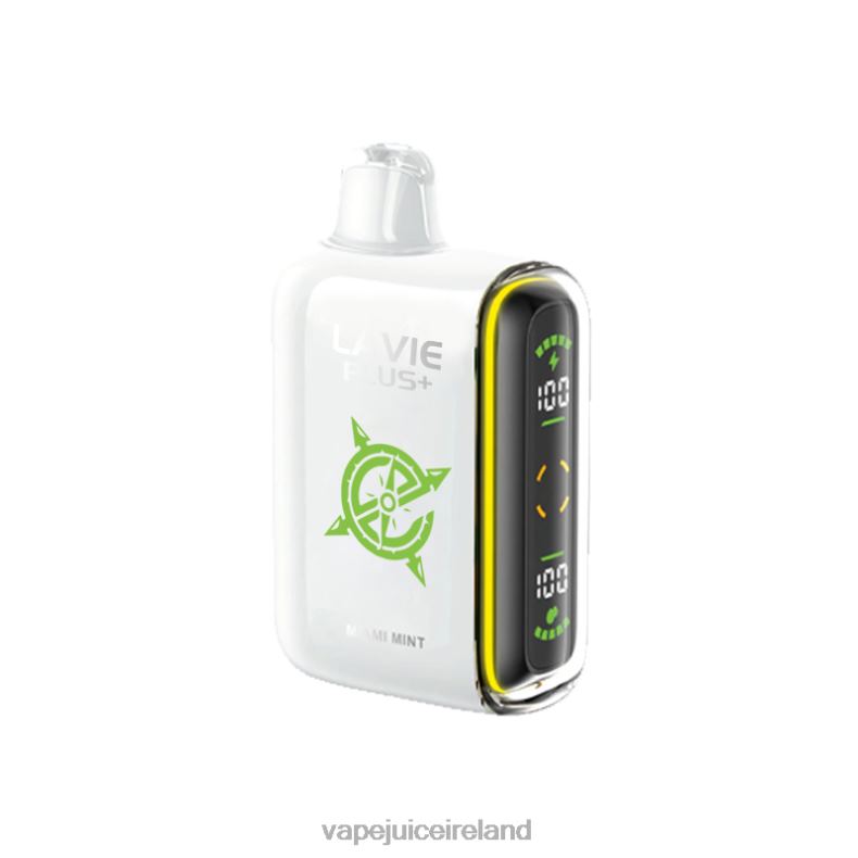 Vape Juice - LAVIE PLUS 15000 Puffs Miami Mint TVF2X98
