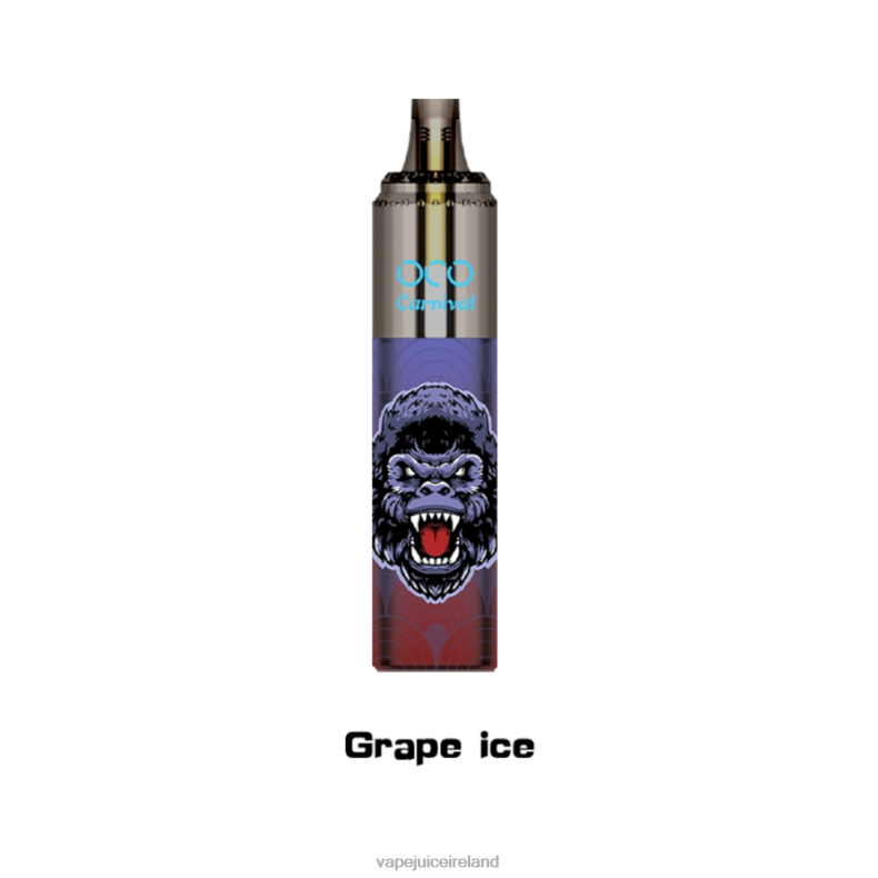 Vape Pod Kits - LAVIE OCO Carnival 10000 Puffs Grape Ice TVF2X350