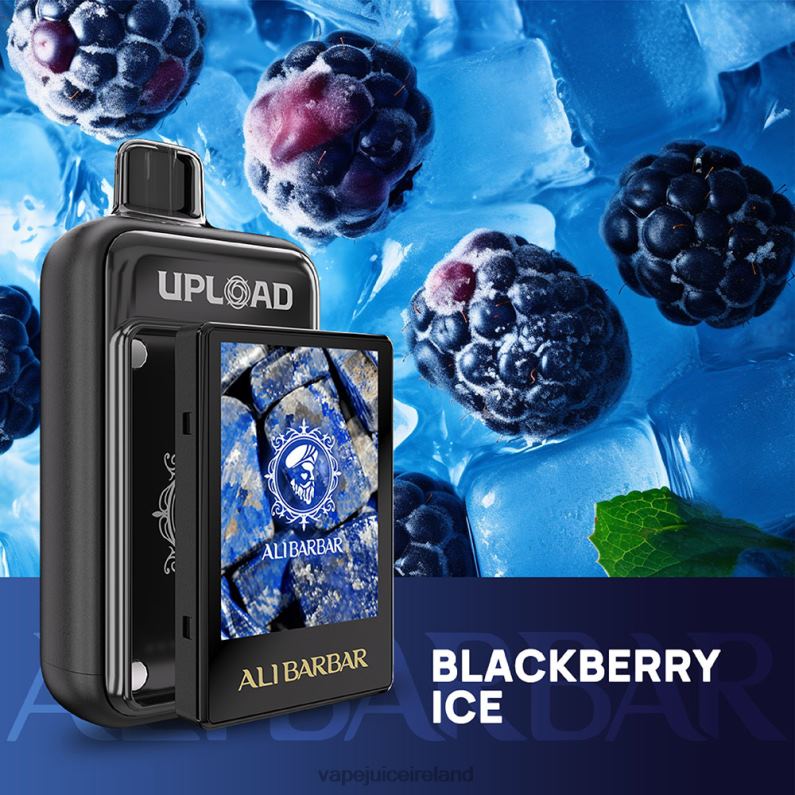 Vape Pods Ireland - Alibarbar Upload Blackberry ice FZJ84112